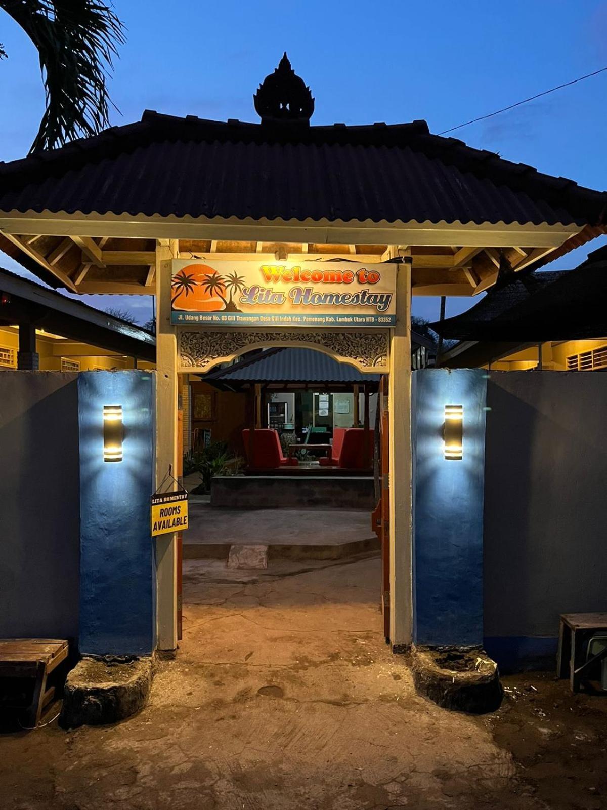Lita Homestay Gili Trawangan Exterior photo